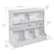 Badger Basket Combo Bin Storage Unit With Three Baskets